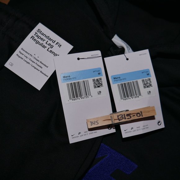 Nike Club Fleece Men's 2 PC Sweatsuit Hoodie + Joggers Fleece 2 piece Tracksui - Picture 15 of 16